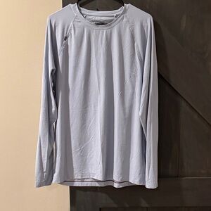RHONE Light Blue Long Sleeve Tee size Large